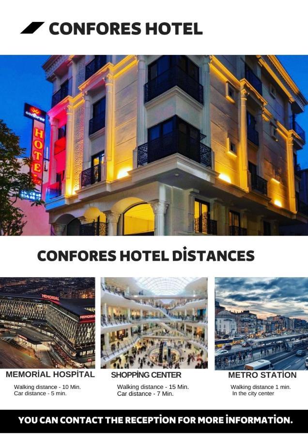 Confores Hotel 伊斯坦布尔 外观 照片
